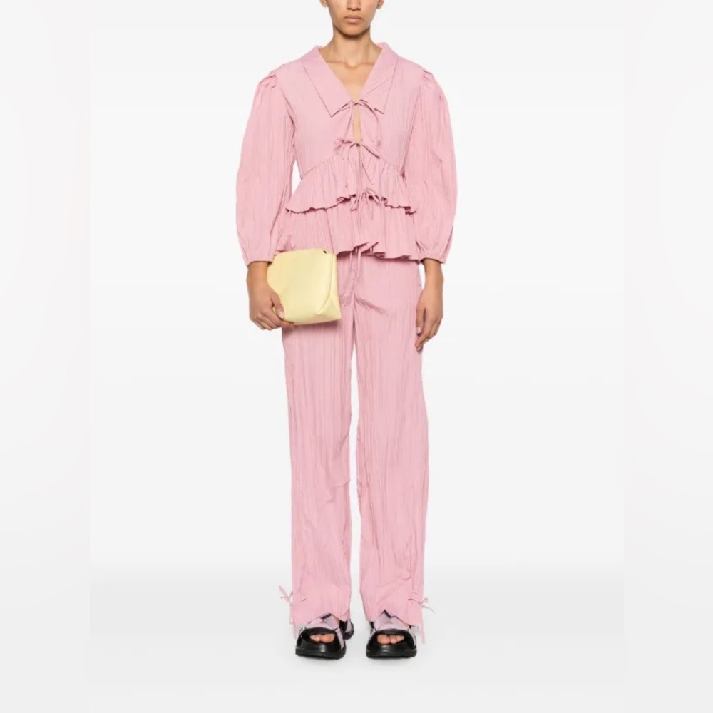 NWOT Stine Goya Plissé Pink Set XS